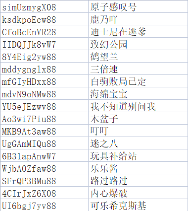 8月9日封禁账号名单