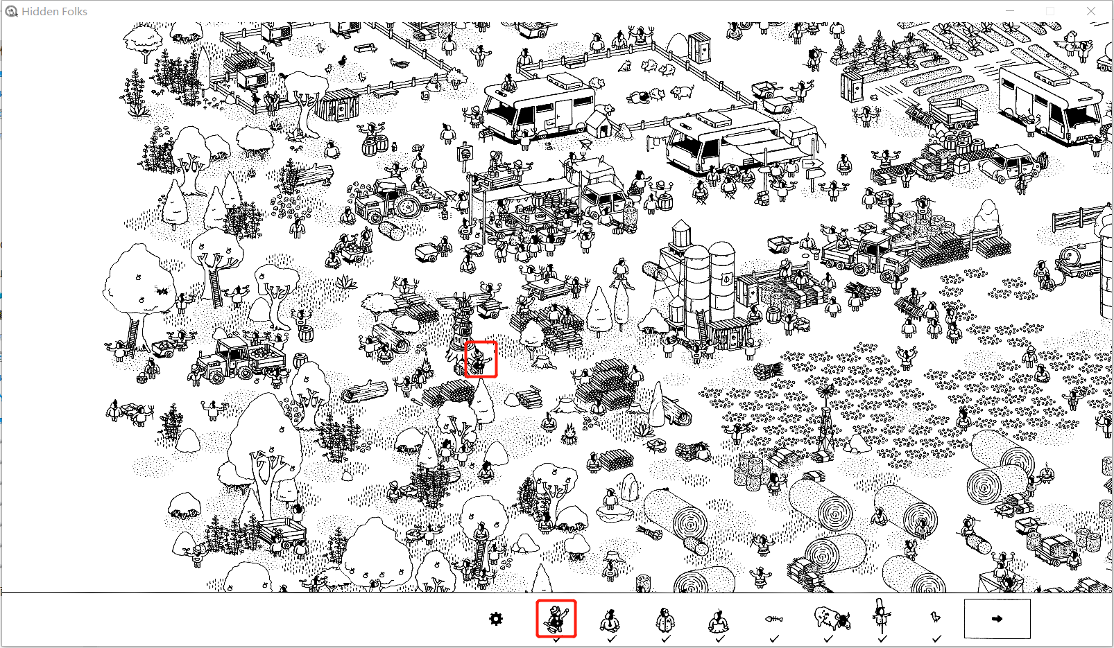 【Hidden Folks PC端攻略2】旱地篇|隐藏的家伙 - 第5张