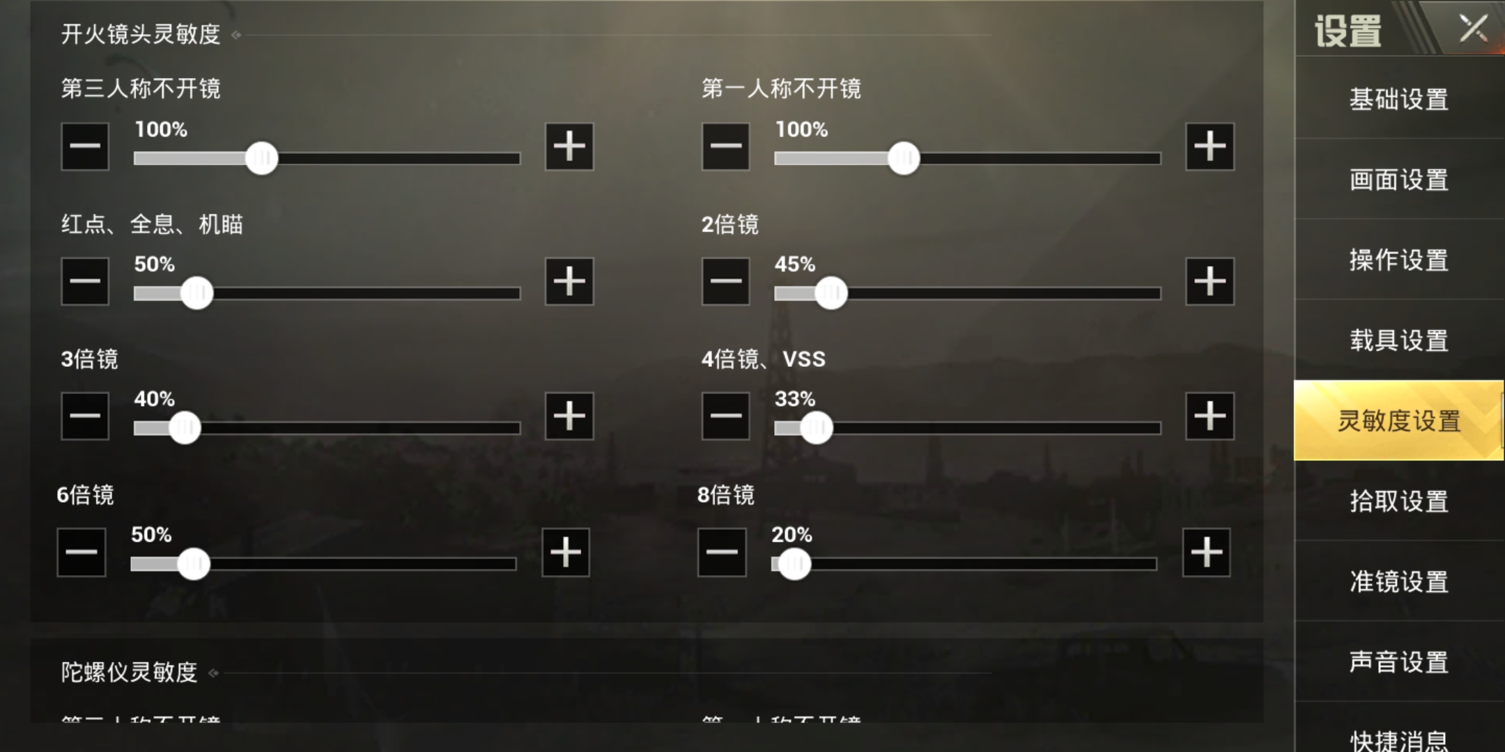 灵敏度