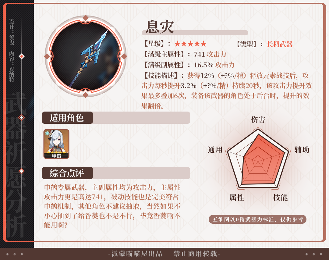 【v2.4】武器祈願分析，這次武器中的息災和濮鳶值不值得抽？|原神 - 第2張