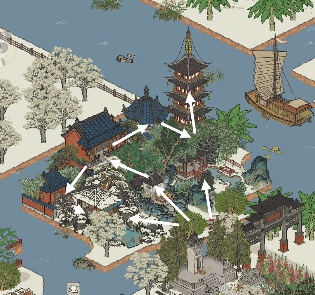 【松江】密室阁楼路线图