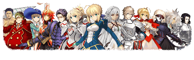 saber职阶召唤对象从者