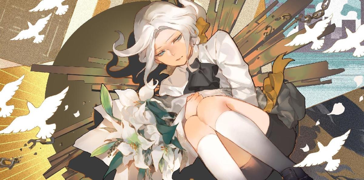 #角虫的腿部挂件# “我存在的意义 是为了永不遗忘”（源：P站@KAZ）