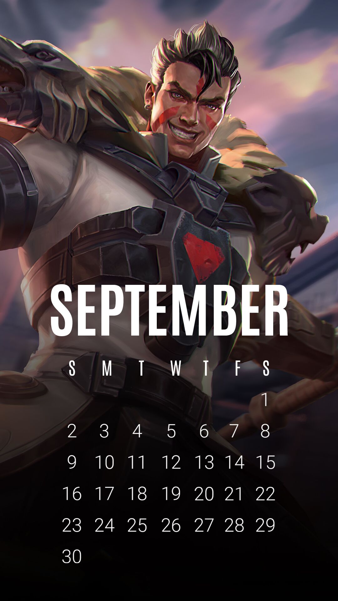 #虚荣Vainglory#您有一份9月日历待查收！