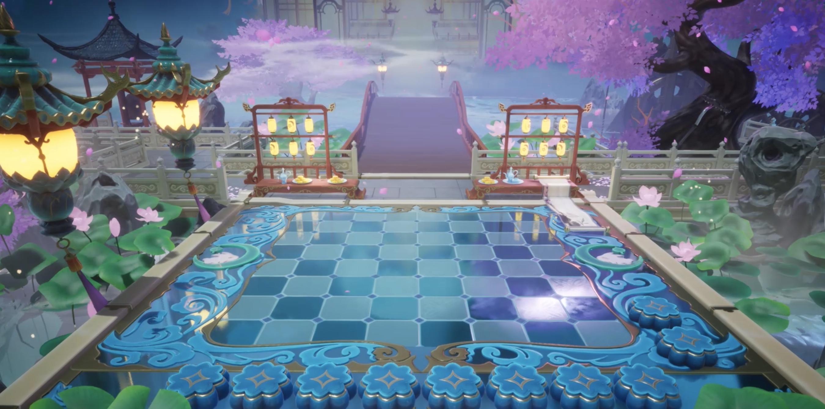 【棋盘】愿登仙界楼台，沐浴微风清冷