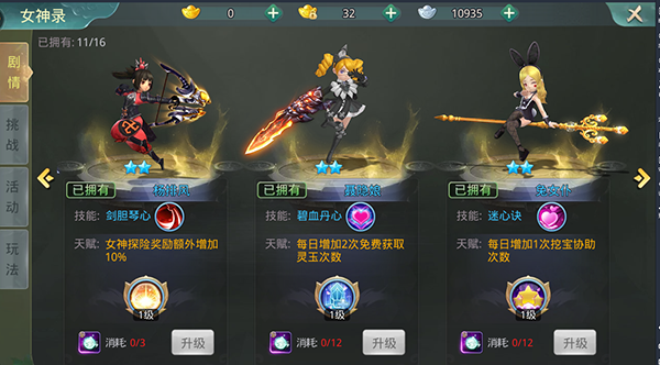 《女神契约》女神录篇