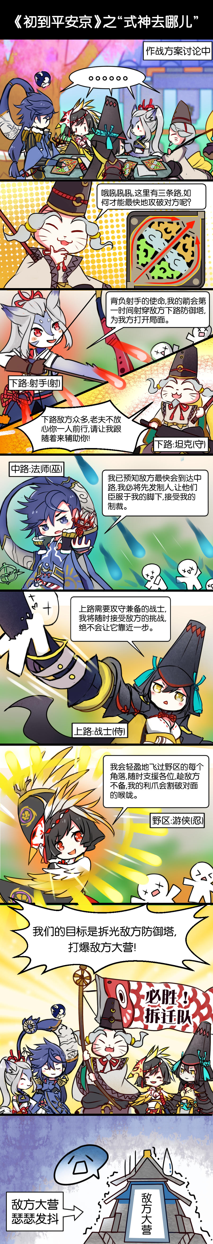 初到平安京——式神去哪儿