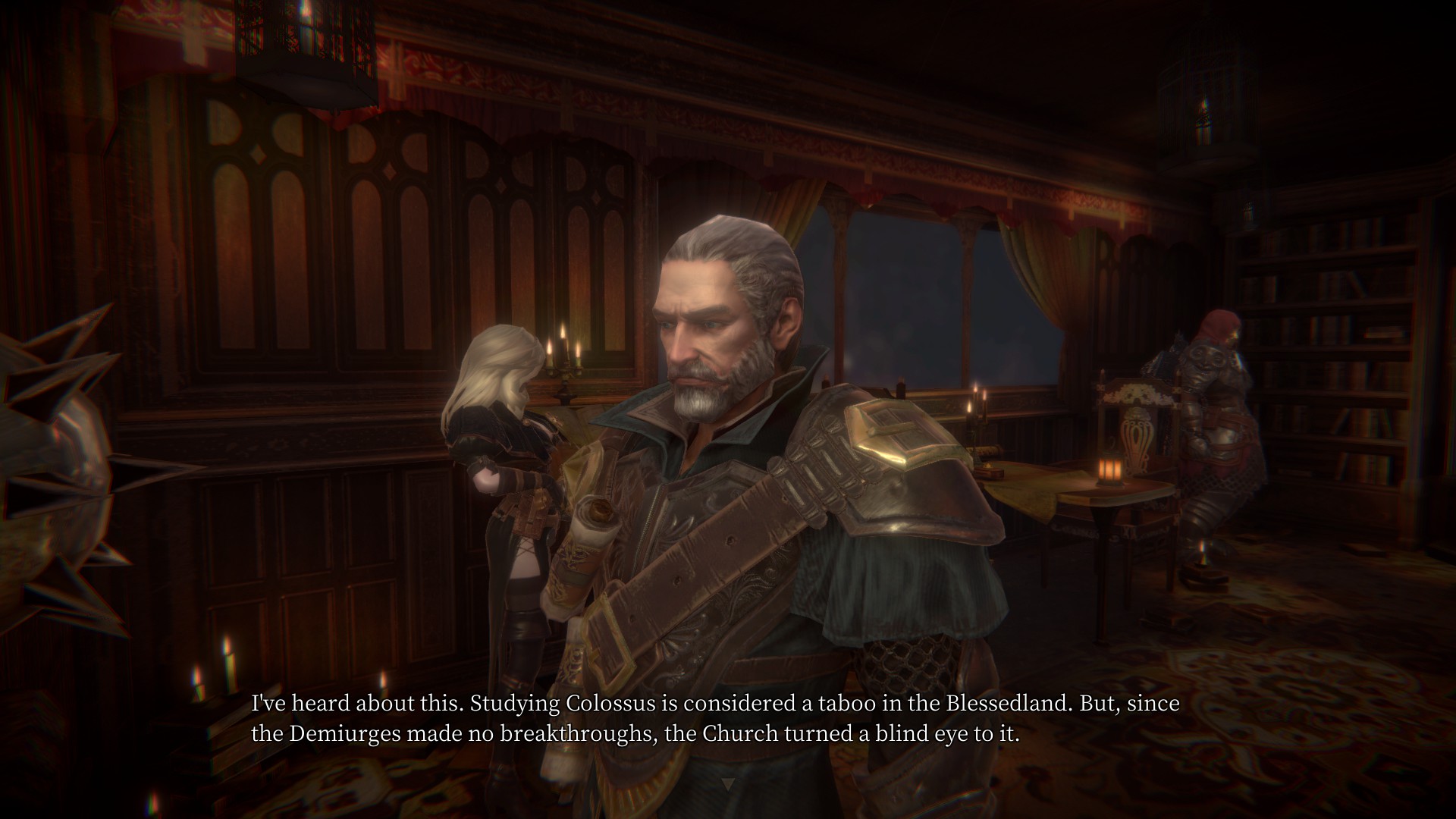 【雨夜】小书库系列图片——基塔布马车猫头鹰处对话英文版|帕斯卡契约 - 第4张