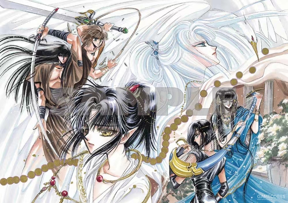 CLAMP 画業30周年記念 限定 作品複製原画32枚セット 第2弾-