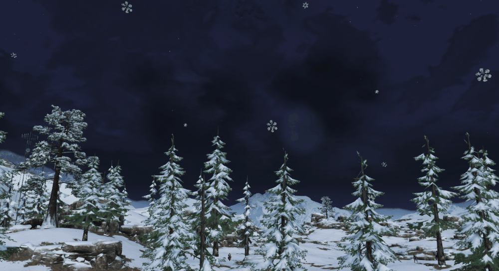 《明日之后》圣诞老人出没，来末世堆雪人吧！