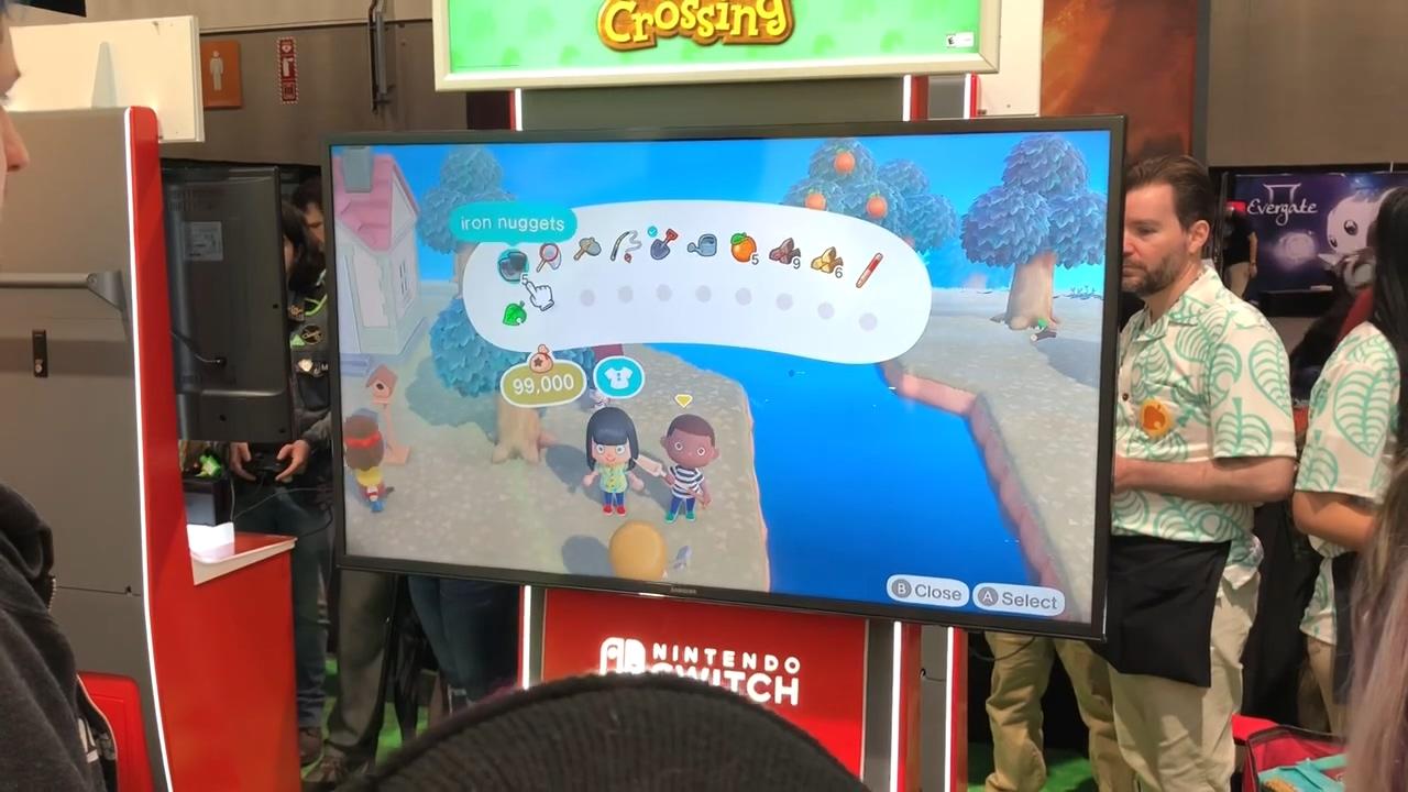 GameXplain 在 PAX EAST 现场带来的20分钟《集合啦！动物森友会》试玩