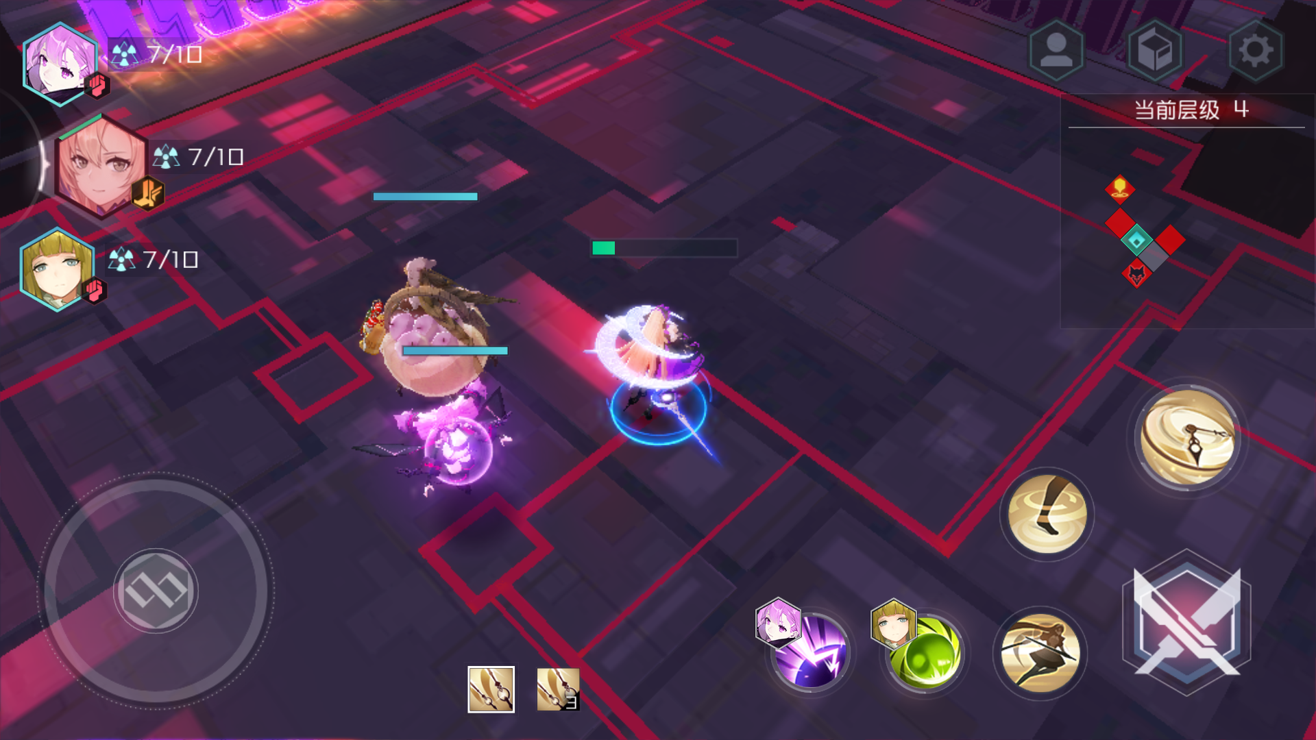 残血状态自动躺地,这时你无法换到安,等战斗结束,你点她还是死亡状态