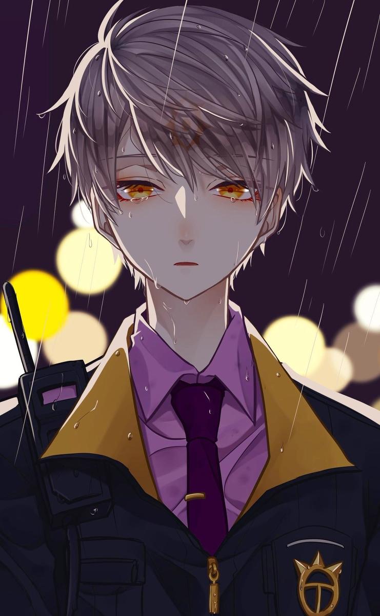 #角虫的腿部挂件#执勤回来的杨戬今天又被自己帅了一脸（源：P站くだり）