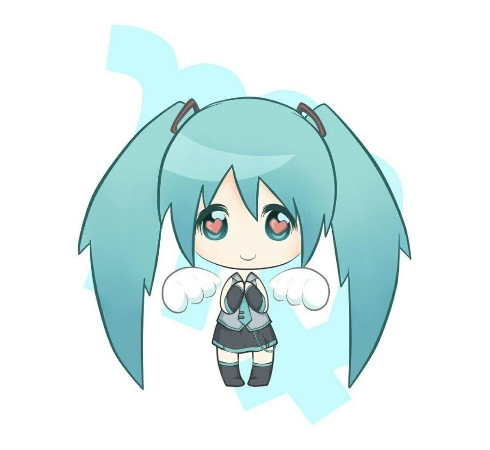 初音q版头像~