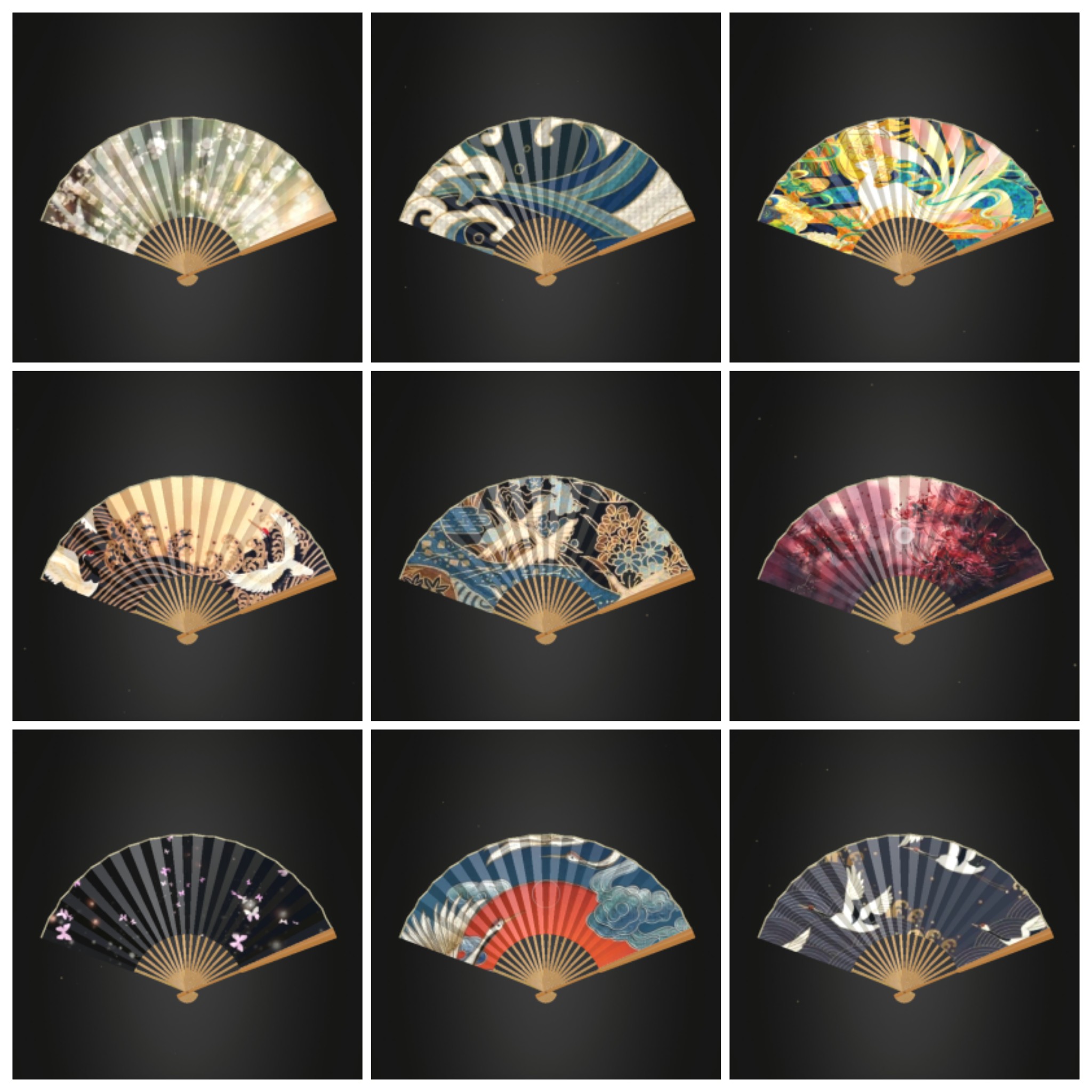 扇子扇子各种和风古风扇子 Z 根本停不下来 折扇综合 Taptap 折扇社区