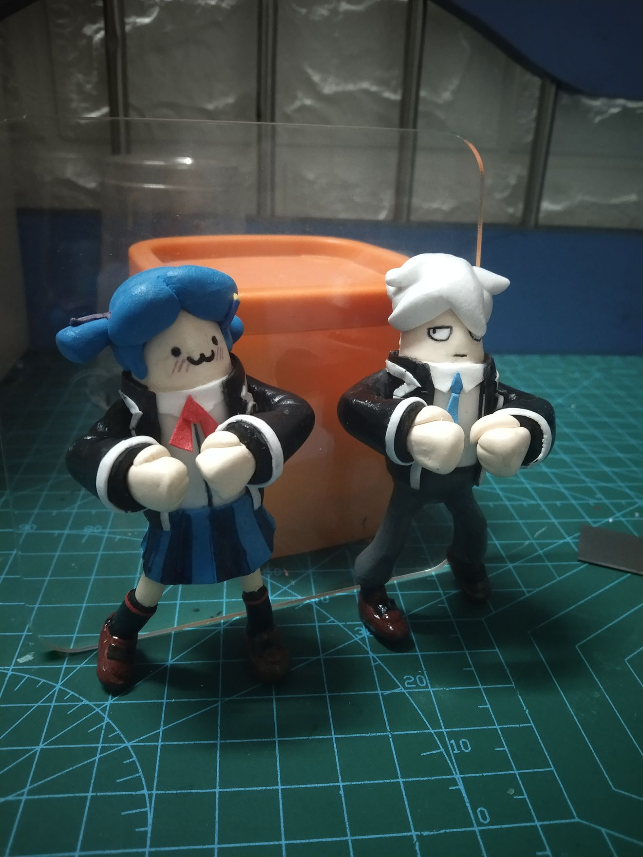 这两个做操的肠肠实在是太可爱了吧！各位岛民怎么都这么心灵手巧！爱了爱了