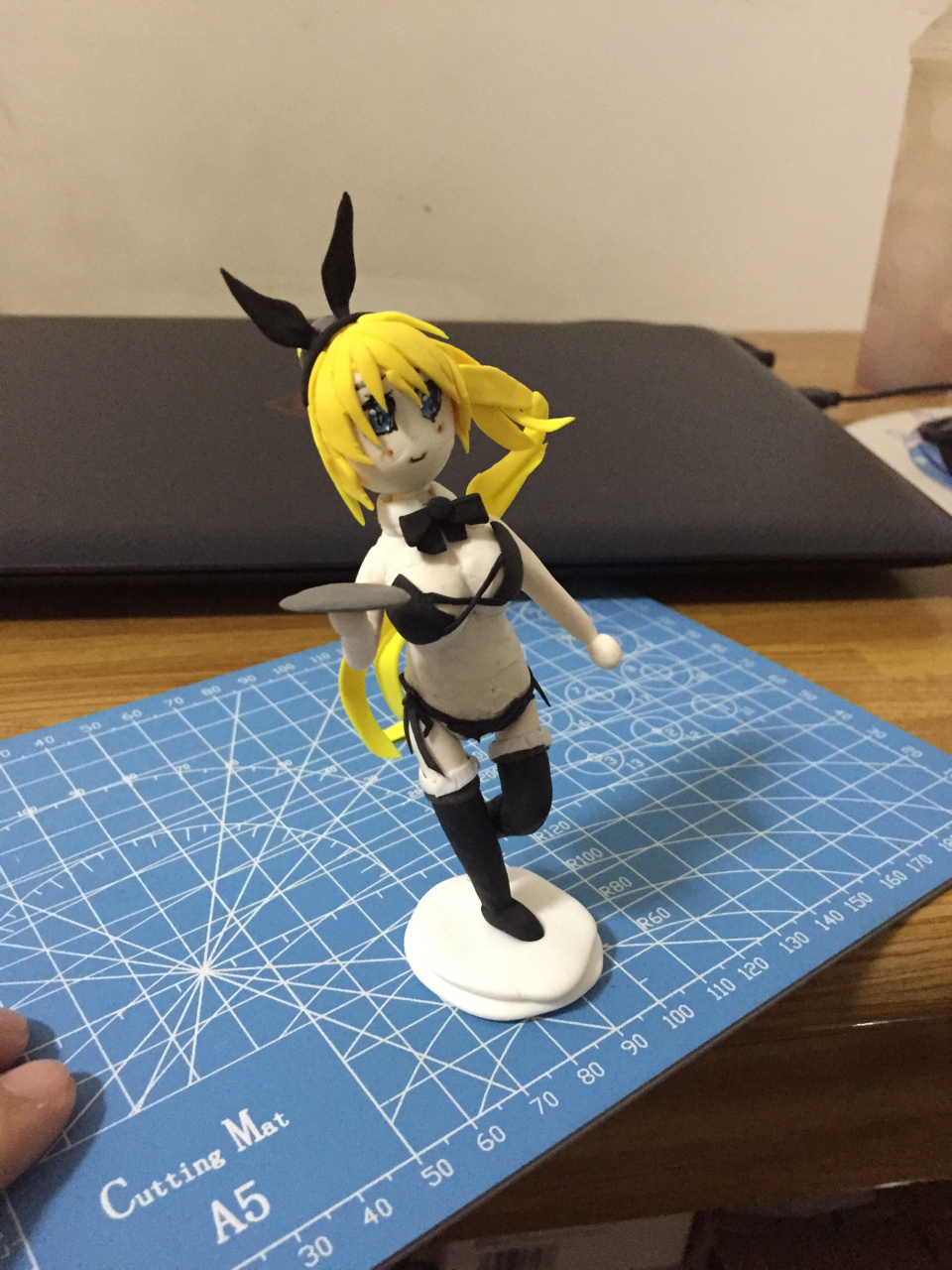 nga某大佬自制的射水鱼手办