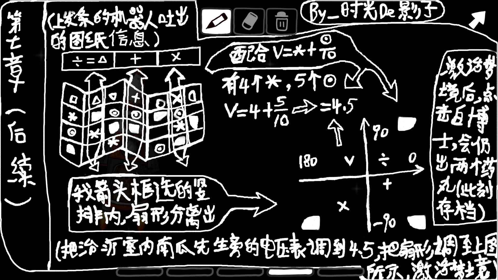 南瓜先生大冒险_谜题笔记(全章节,全结局,含后记) - 第6张