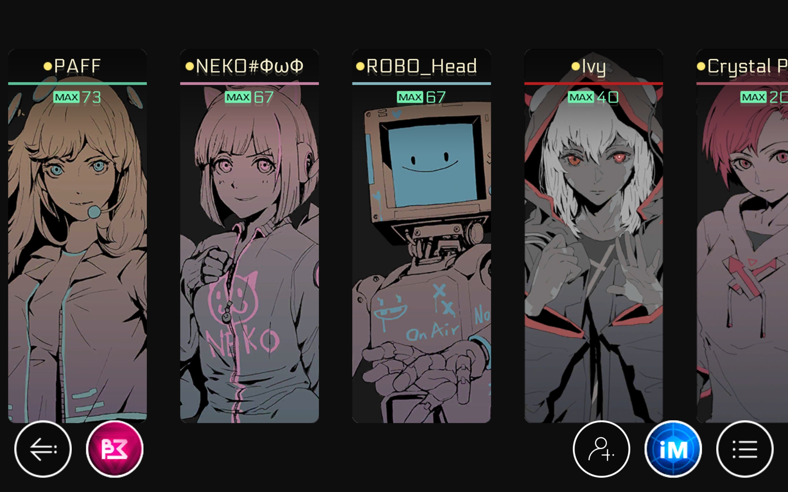 5角色都满级了 - 音乐世界 cytus ii综合 | taptap 音乐世界 cytus ii