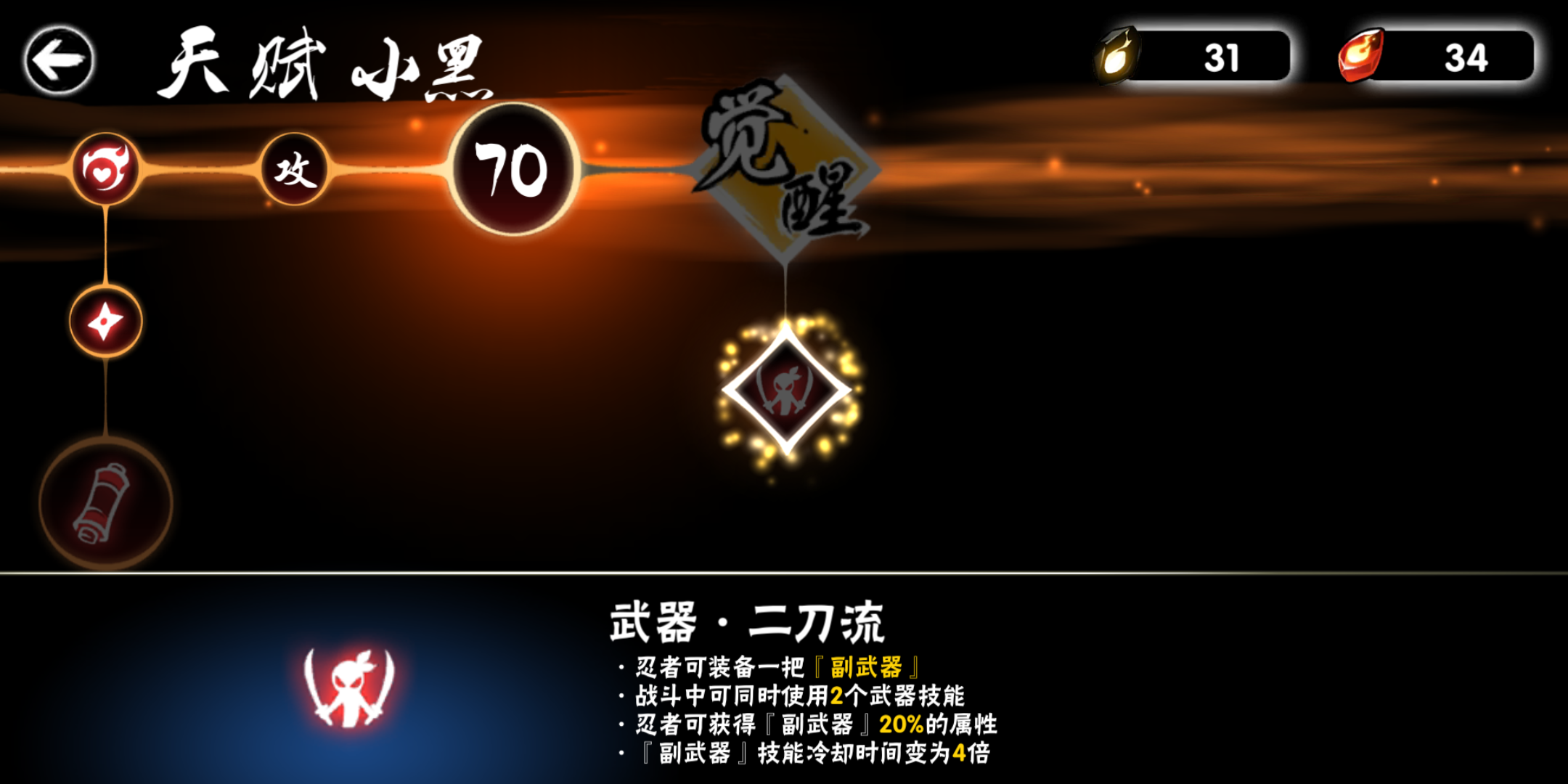 萌新求指教 二刀流需要多少火纹石 忍者必须死3综合 Taptap 忍者必须死3社区