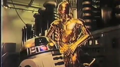 Star Wars C-3PO R2-D2 smoking commercial