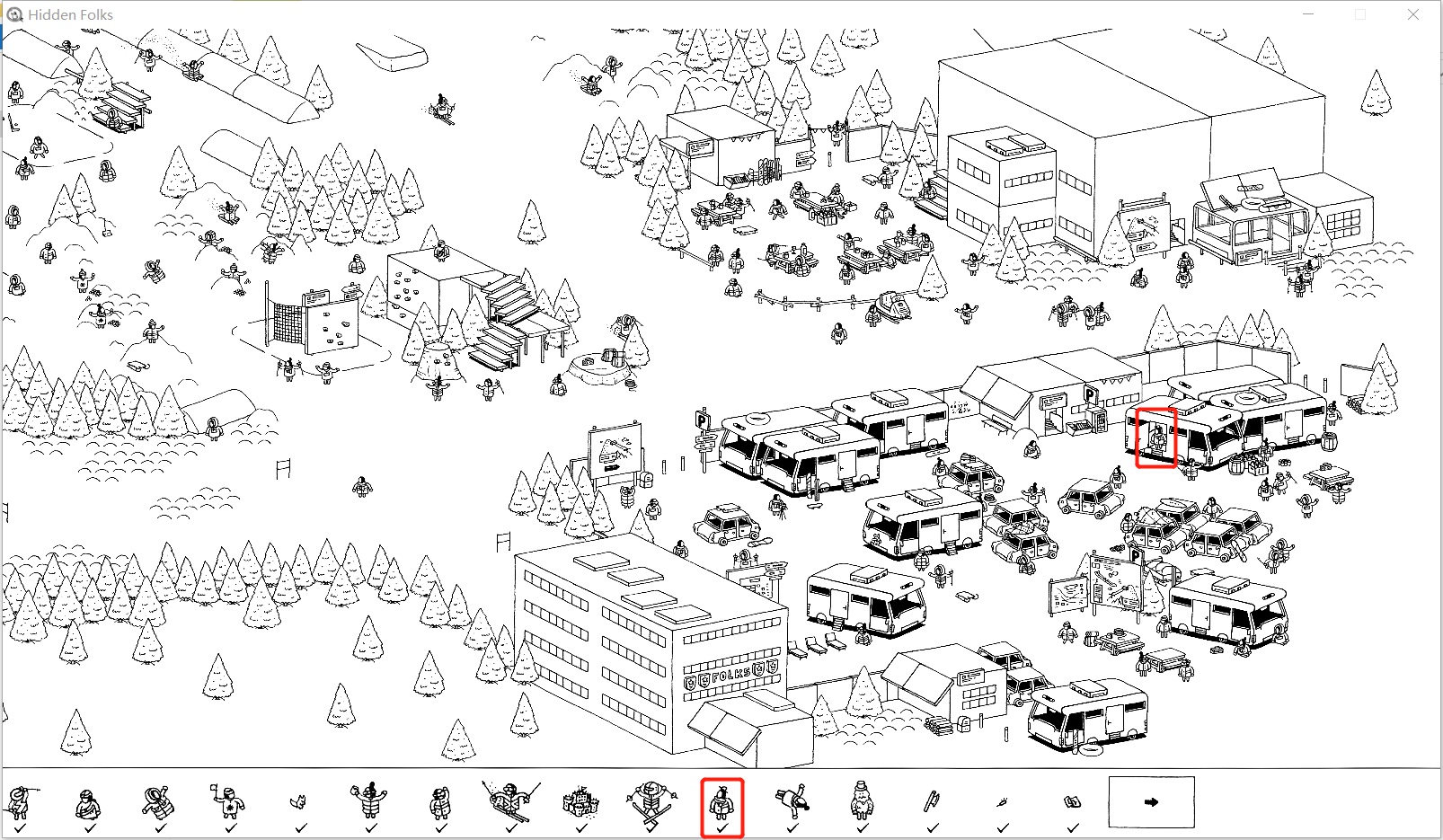 【Hidden Folks PC端攻略4】雪地篇|隱藏的傢伙 - 第18張