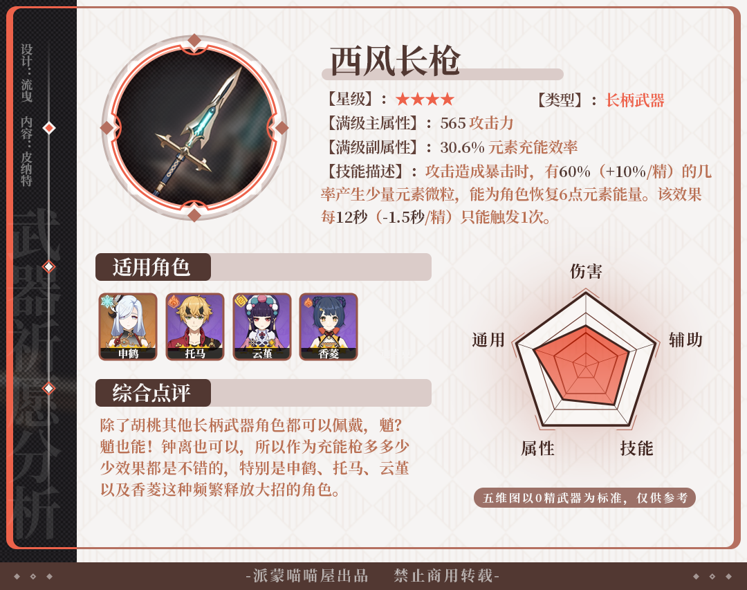 【v2.5】武器祈願分析，這次武器池中的稻光和月華值不值得抽？|原神 - 第7張