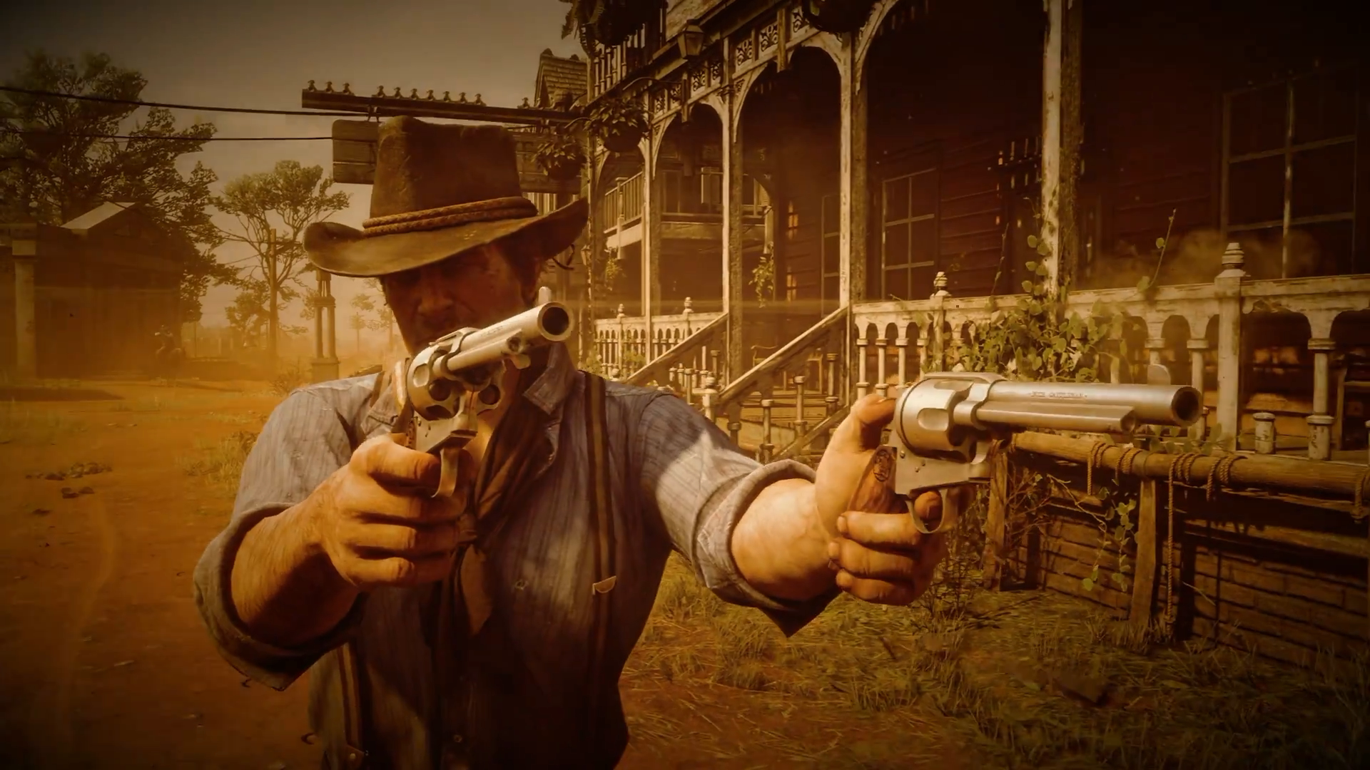 《荒野大镖客2》实机预告第二段