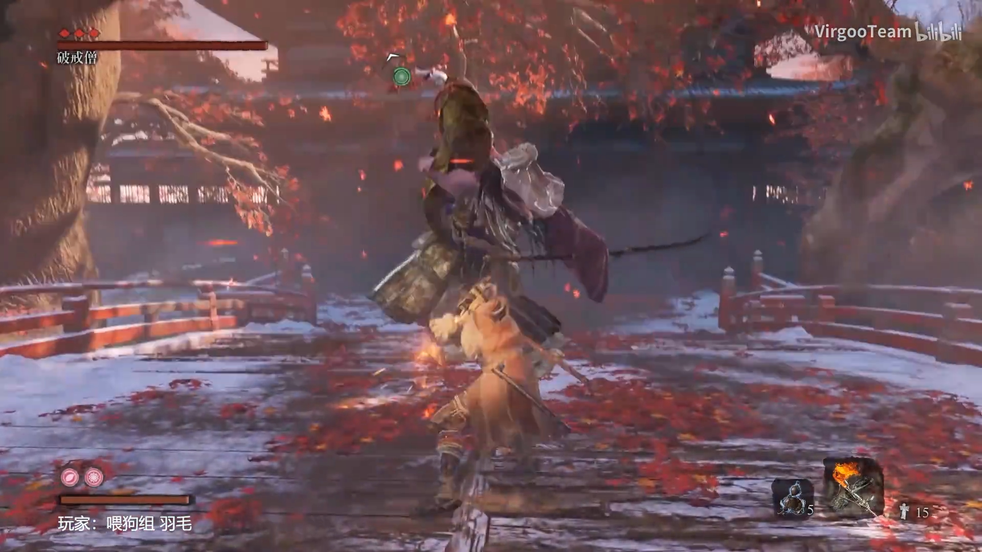 喂狗组羽毛带来无伤挑战破戒僧