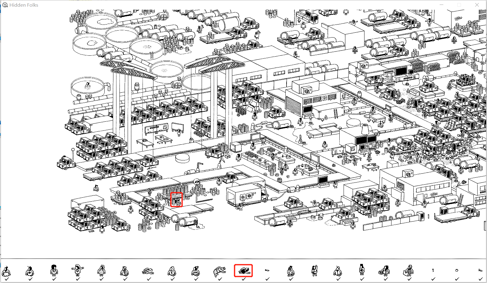 【Hidden Folks PC端攻略5】工廠篇|隱藏的傢伙 - 第37張