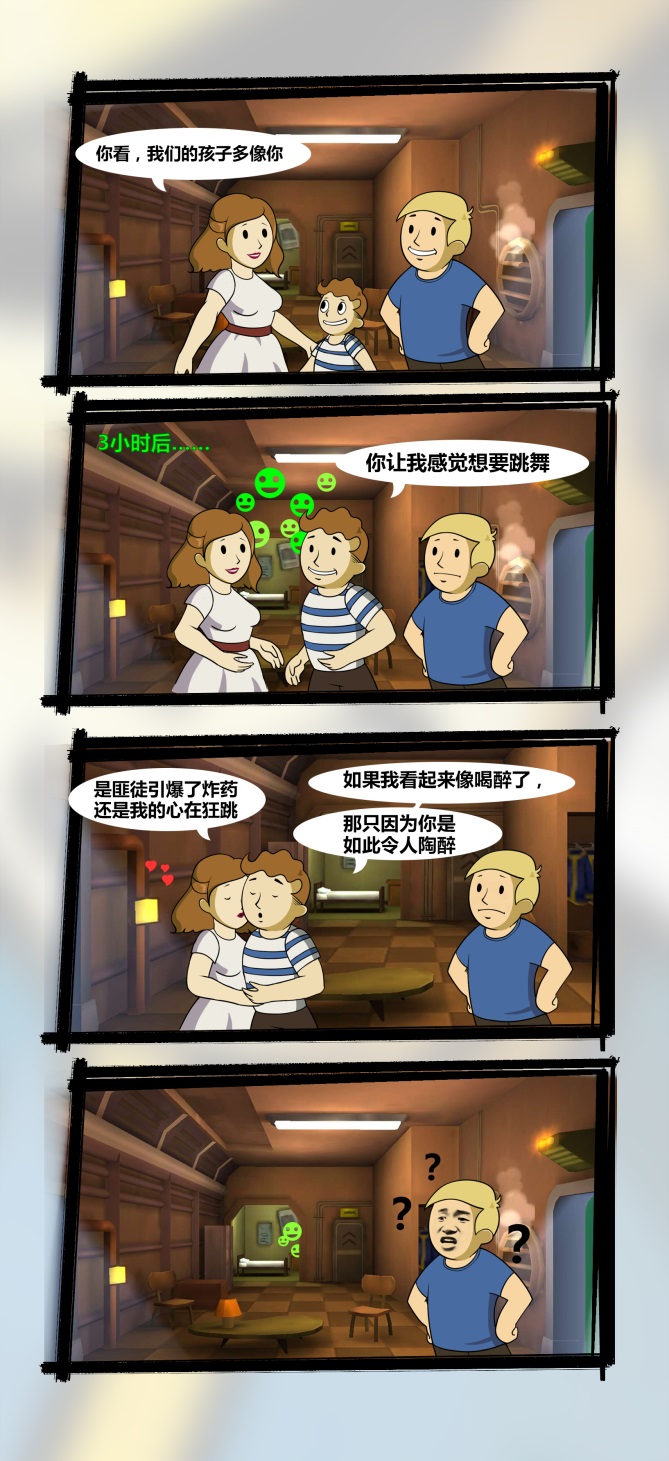 往期回顾---《辐射 避难所》玩家自创同人漫画