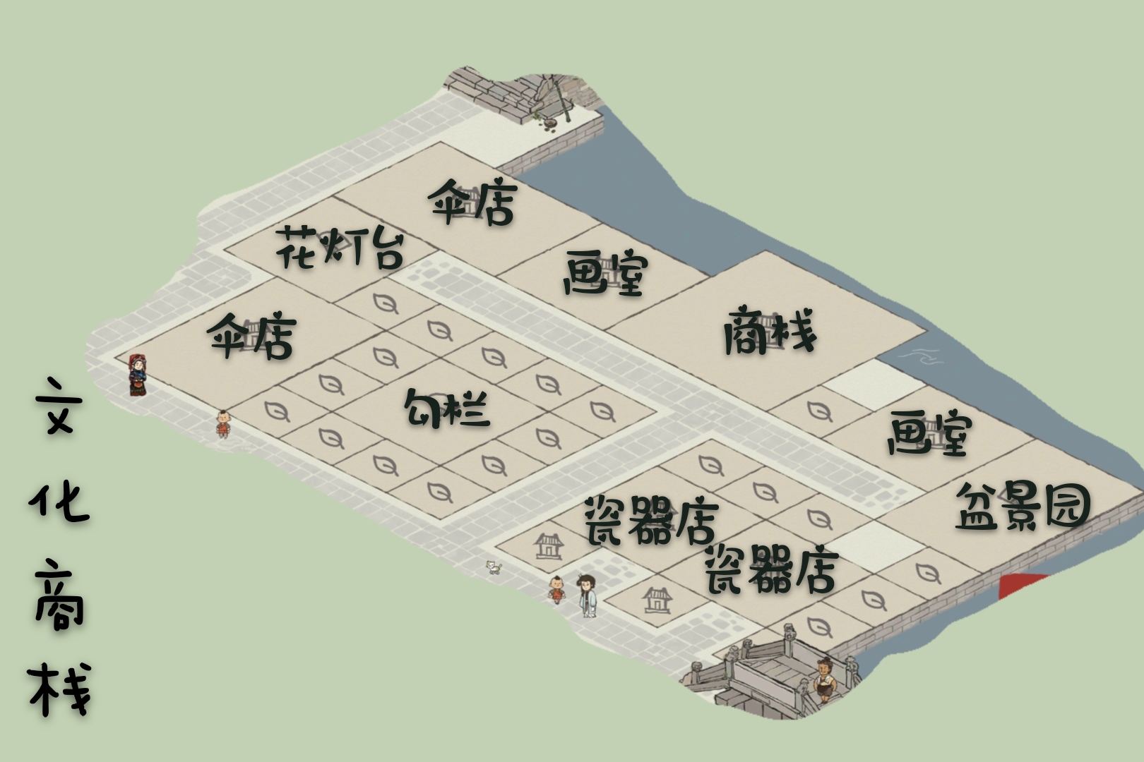 杭州府 | 四大商栈布局