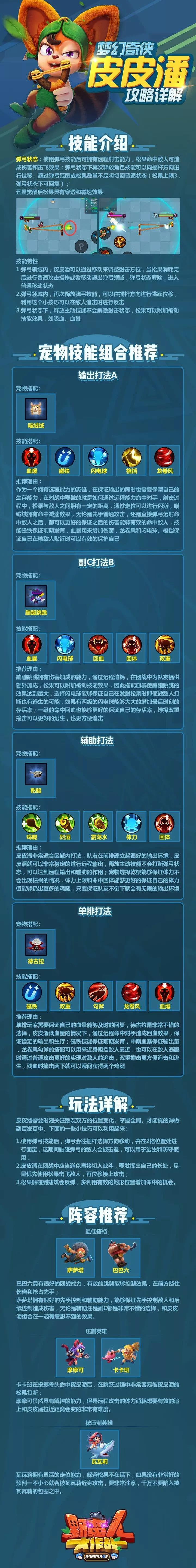 【新英雄攻略】首个远程英雄，梦幻奇侠——皮皮潘