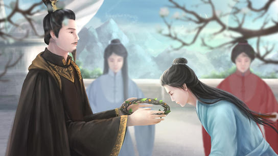 手绘大朝试加冕全过程