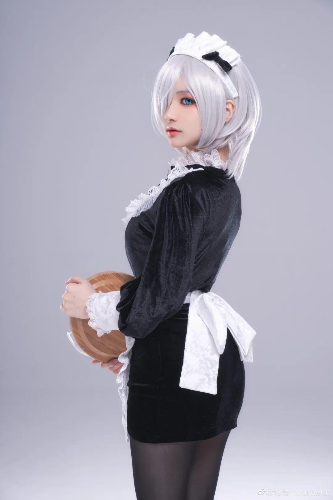 cos：丝绒女仆！《尼尔：机械纪元》2B