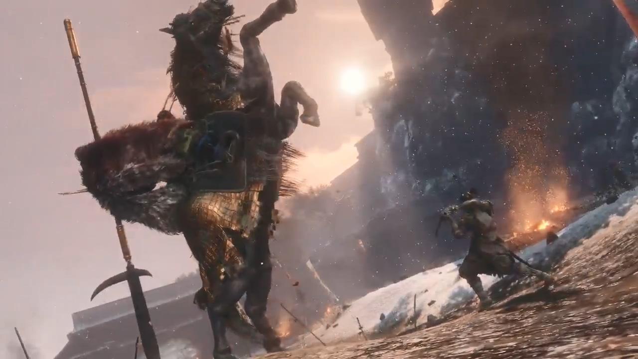 《只狼 影逝二度》敌将介绍短片 Gyoubu Oniwa