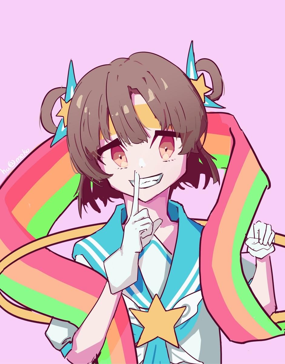 #角虫的腿部挂件#哪吒是吃彩虹豆长大的吧（来源：@MEKO）