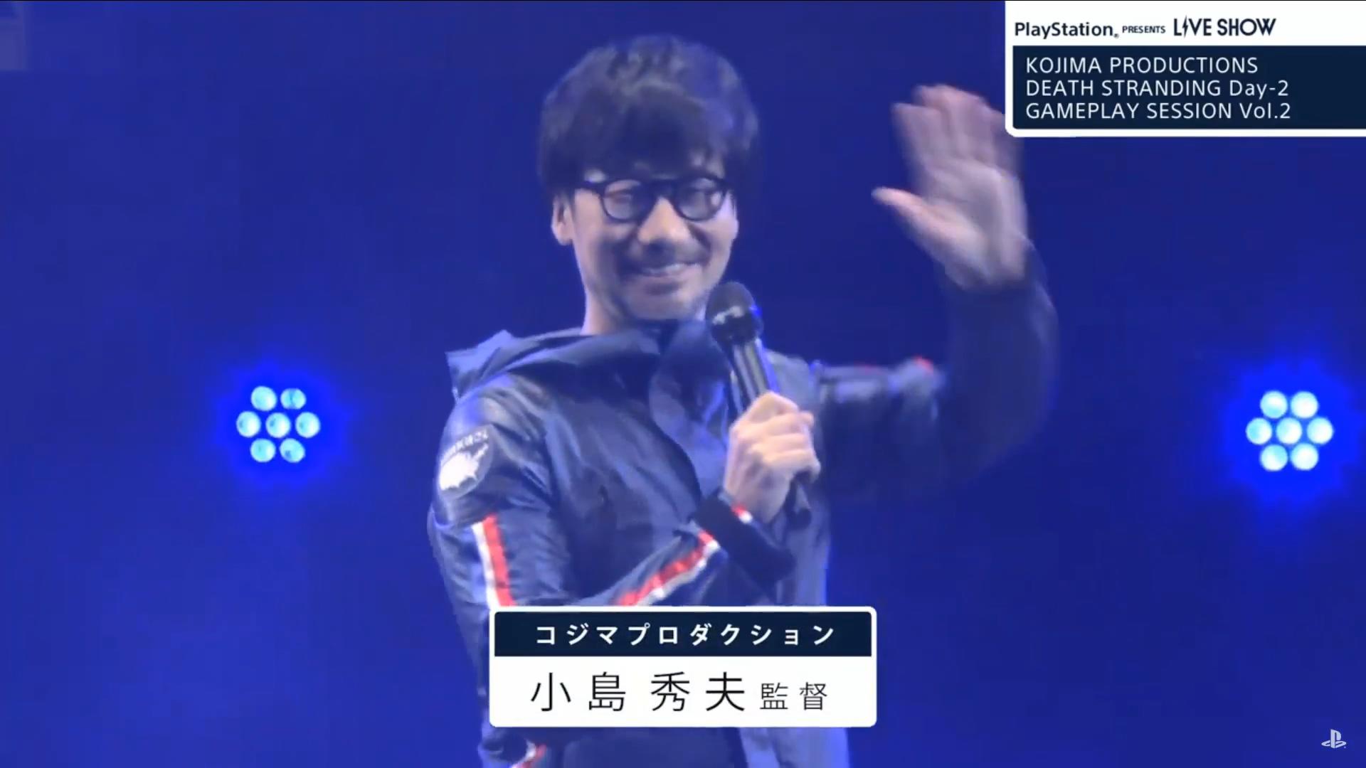 《死亡搁浅》东京电玩展2019第二段40分钟演示直播录像 小岛秀夫