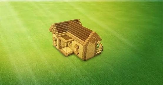 【建筑教程】建筑实战01-小木屋|我的世界 - 第1张