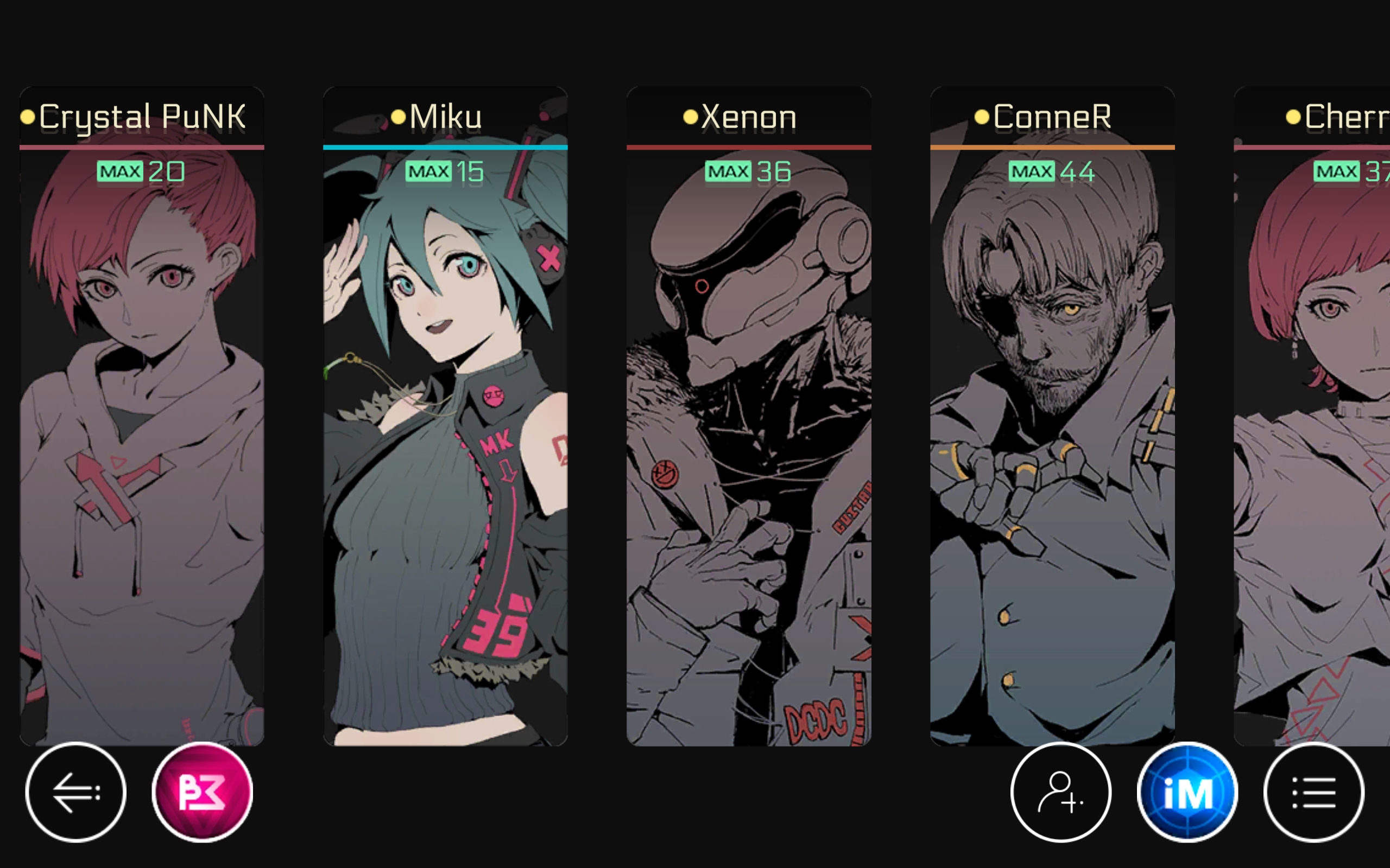 5角色都满级了 - 音乐世界 cytus ii综合 | taptap 音乐世界 cytus ii