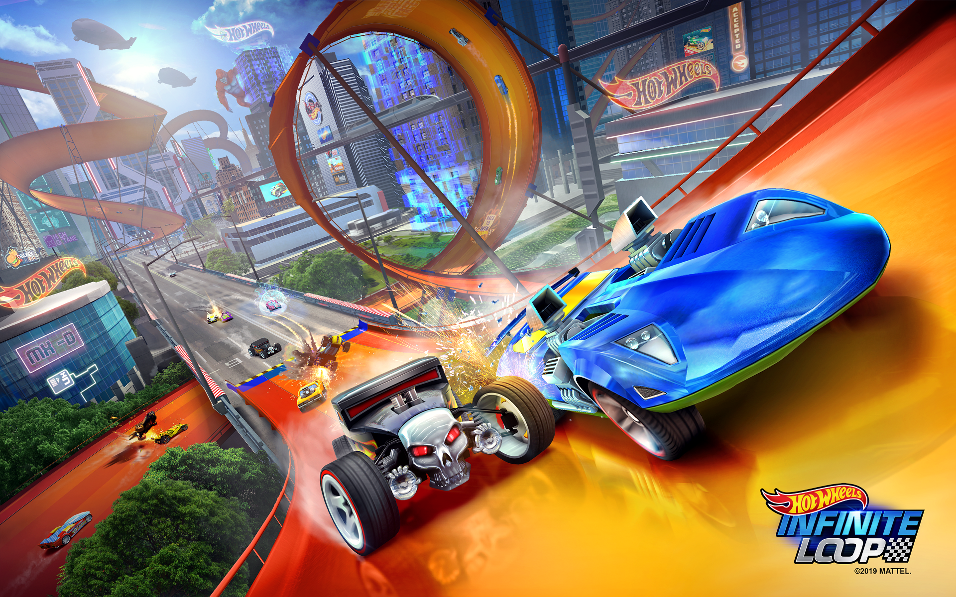 hot wheels infinite loop all cars