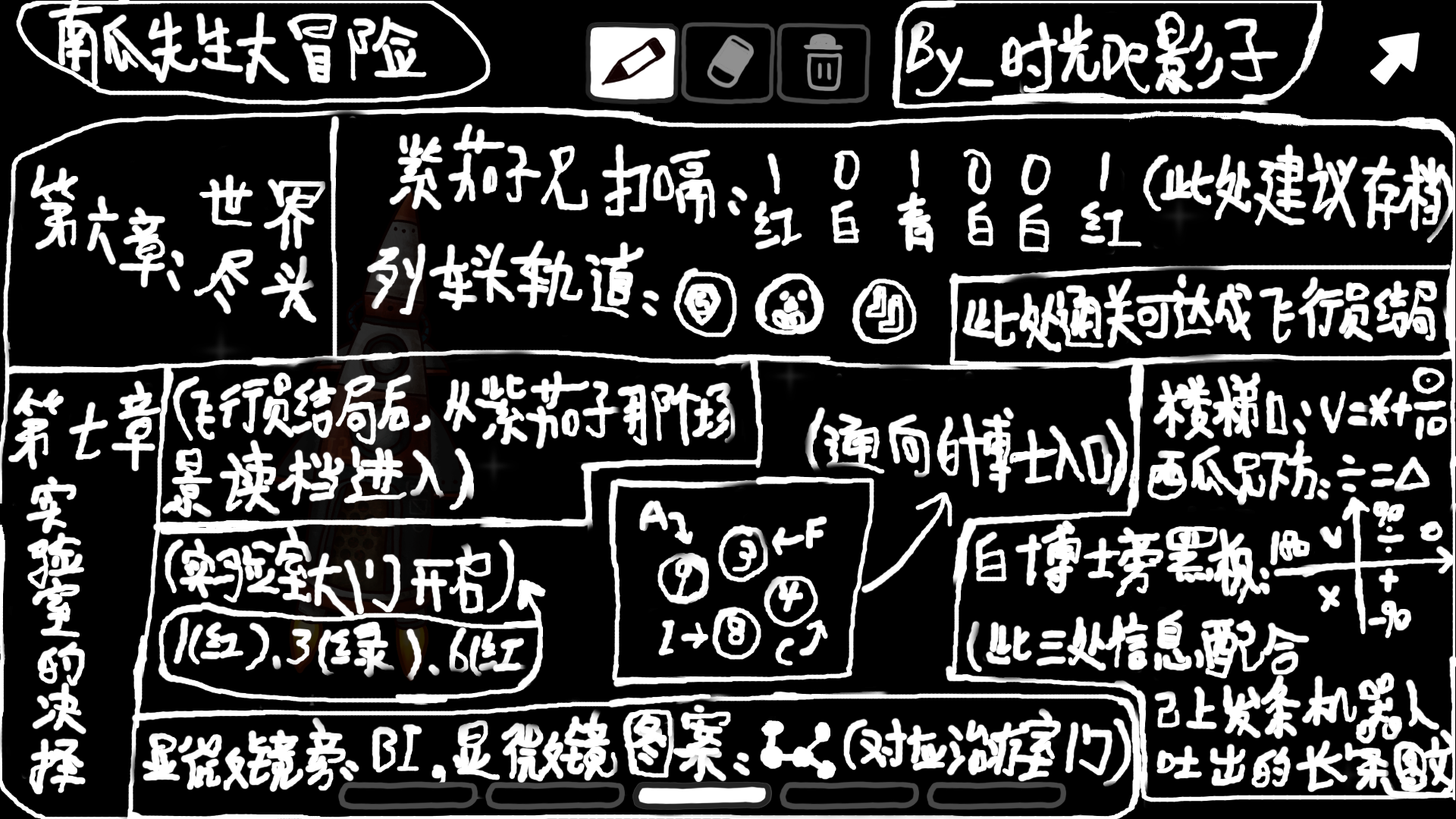 南瓜先生大冒险_谜题笔记(全章节,全结局,含后记) - 第4张