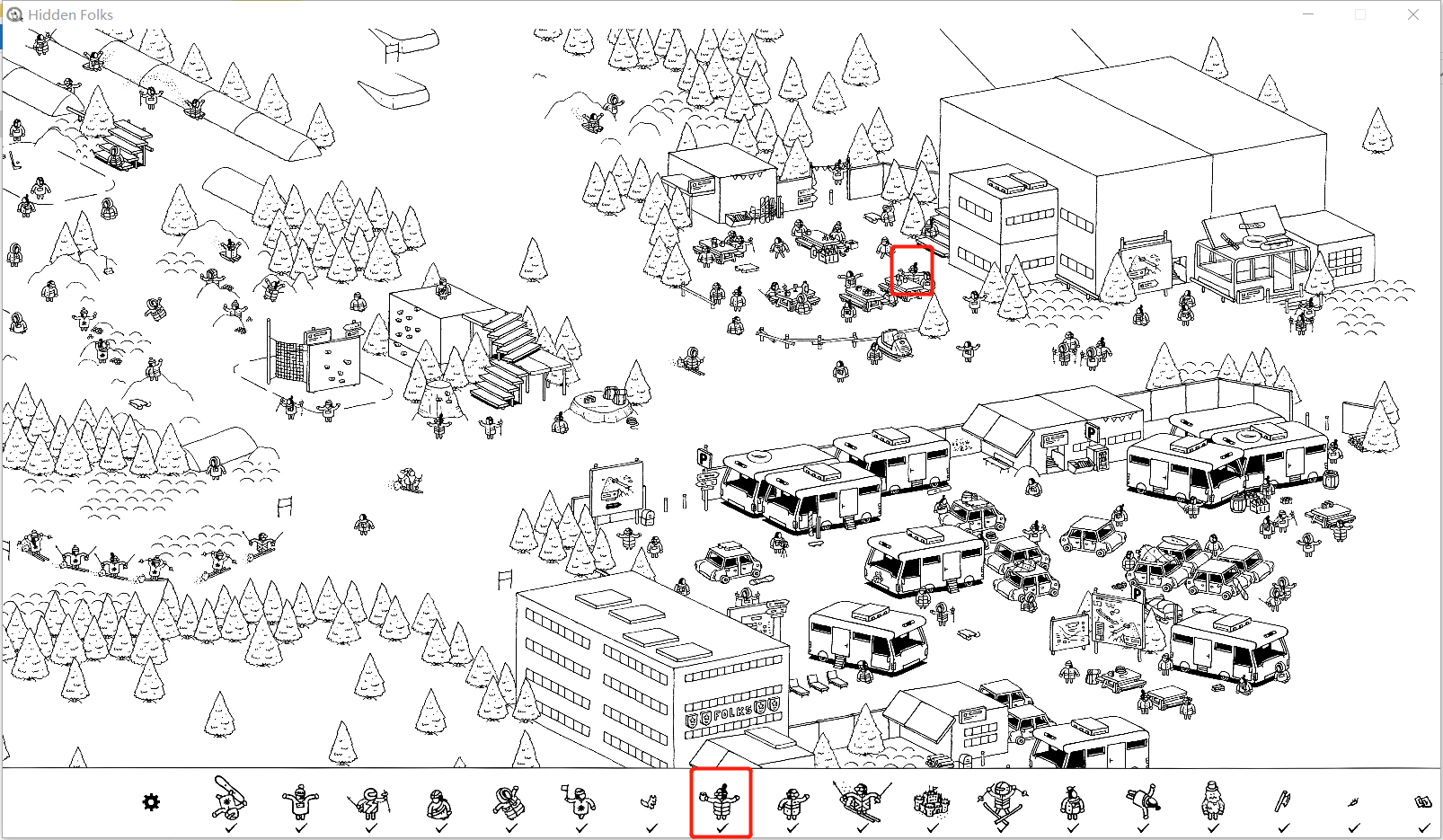 【Hidden Folks PC端攻略4】雪地篇|隐藏的家伙 - 第13张