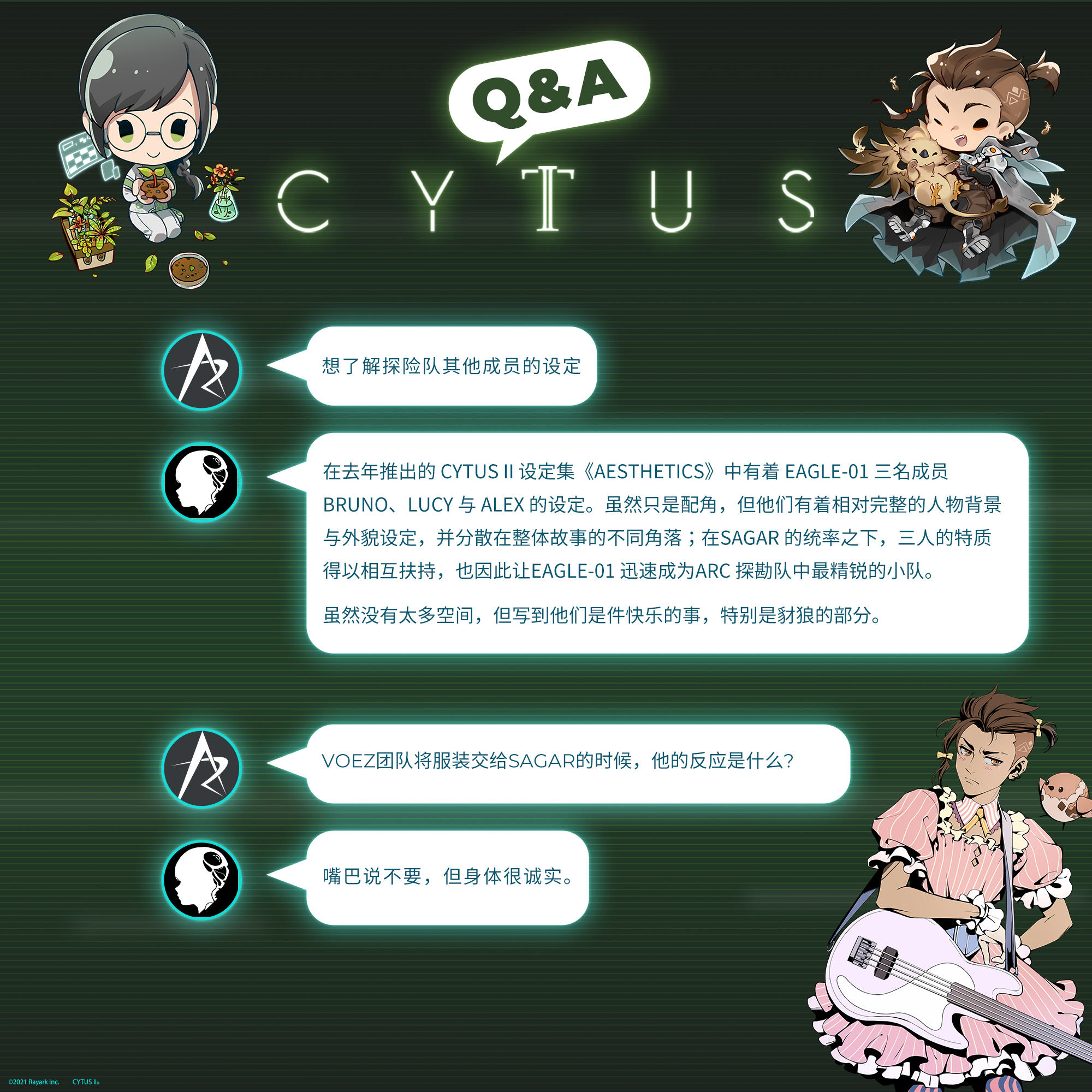 ■ Cytus II Q&A part 6 ■