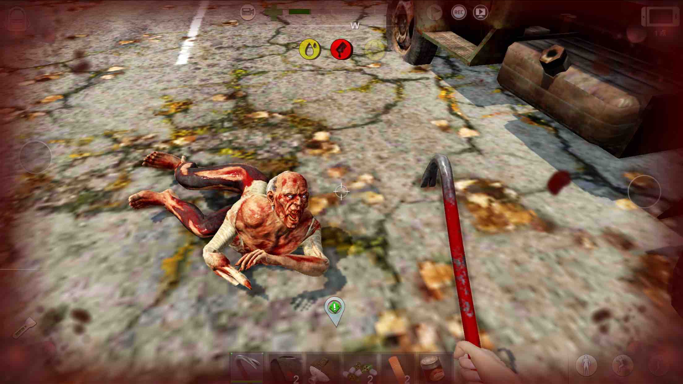 被这个丧尸丑到了━∑(Д|||)