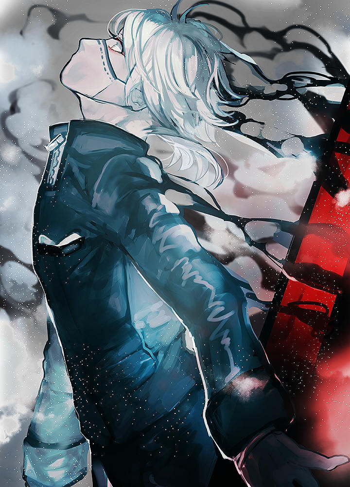 #角虫的腿部挂件#挣脱，重生。（来源：@ い）