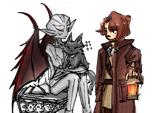 【同人】终于能在论坛说话啦~给大家画点小画~