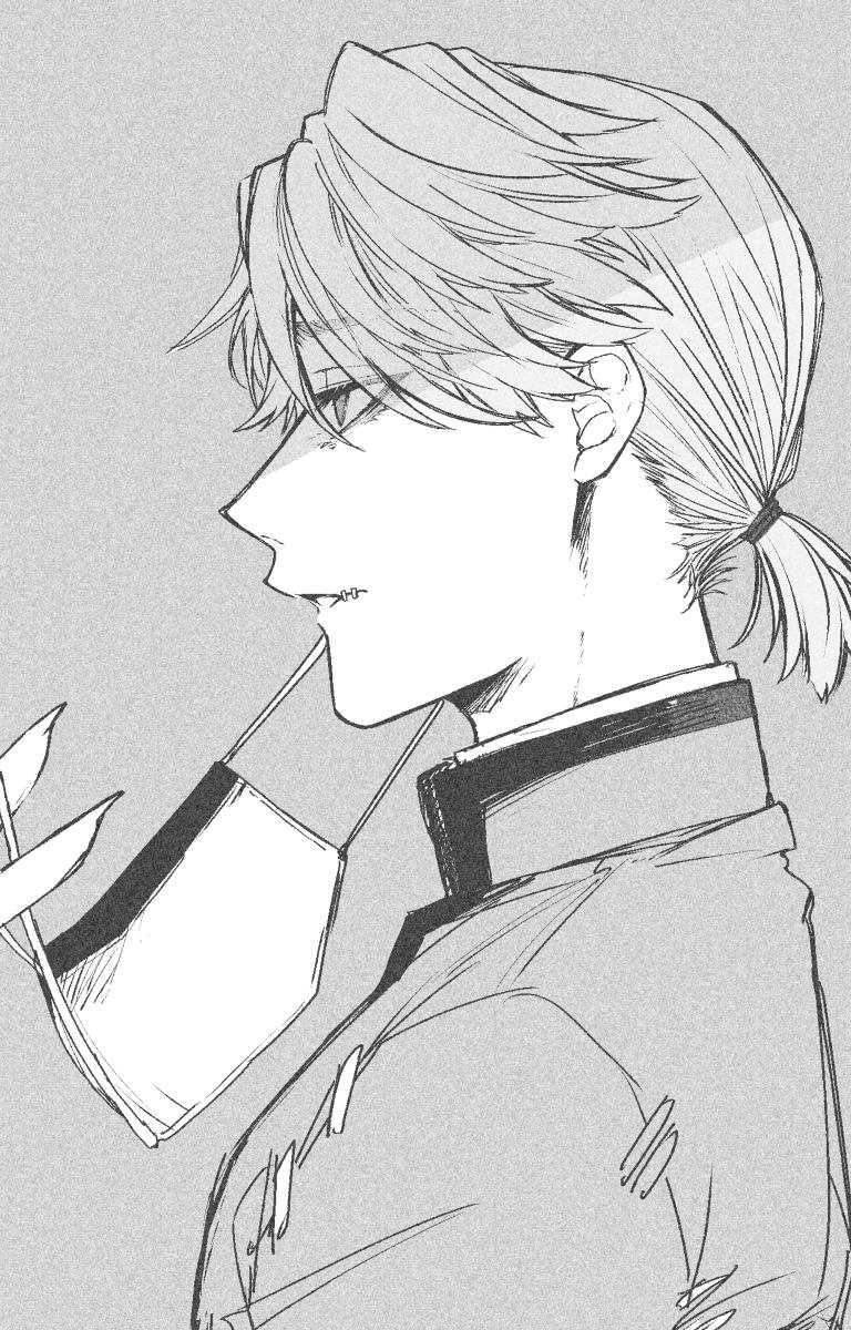 #角虫的腿部挂件#被口罩遮住美貌石锤（源：P站@清宫）