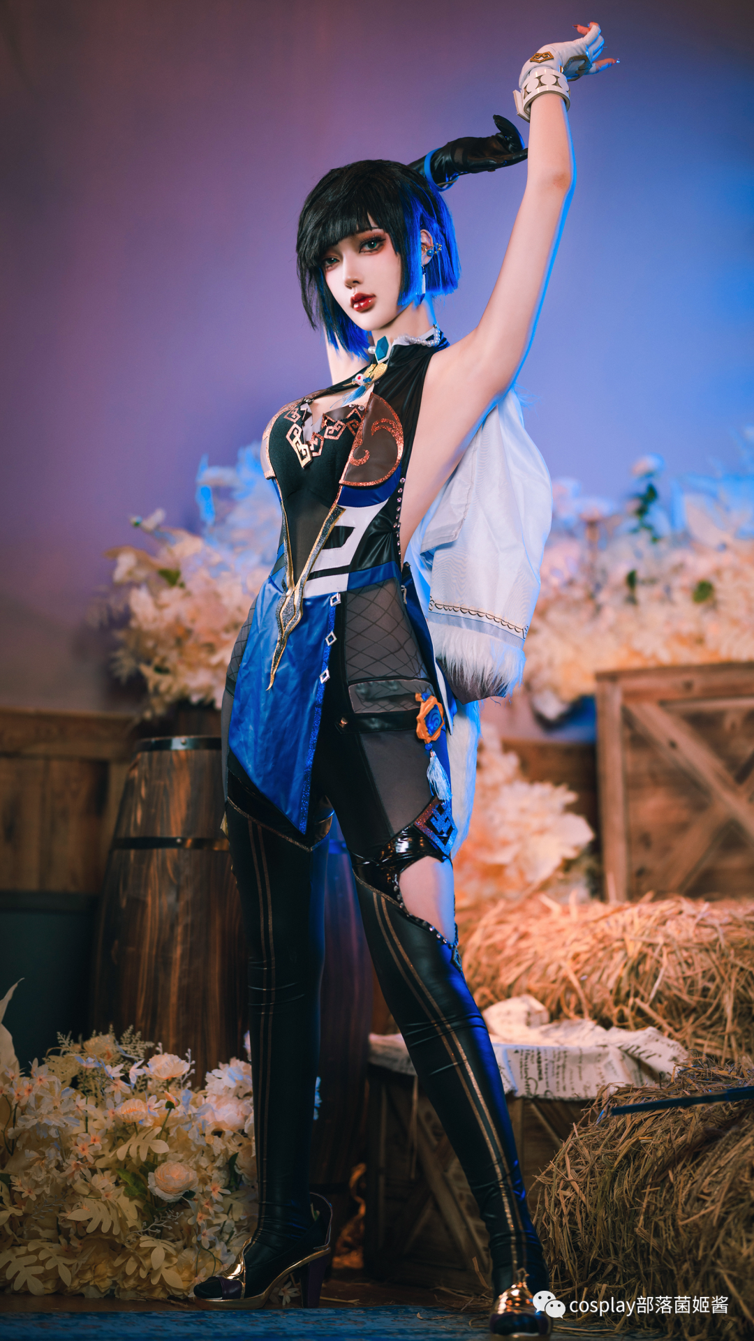 cos：原神夜兰cos正片@阿洛洛洛大魔王，纤细身材中带着英气 - 原神综合讨论 - TapTap 原神论坛