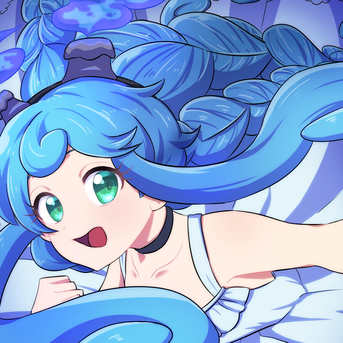 #角虫的腿部挂件#我就不信你们的队友都能读出她的名字（叉腰）（来源： @まるた）